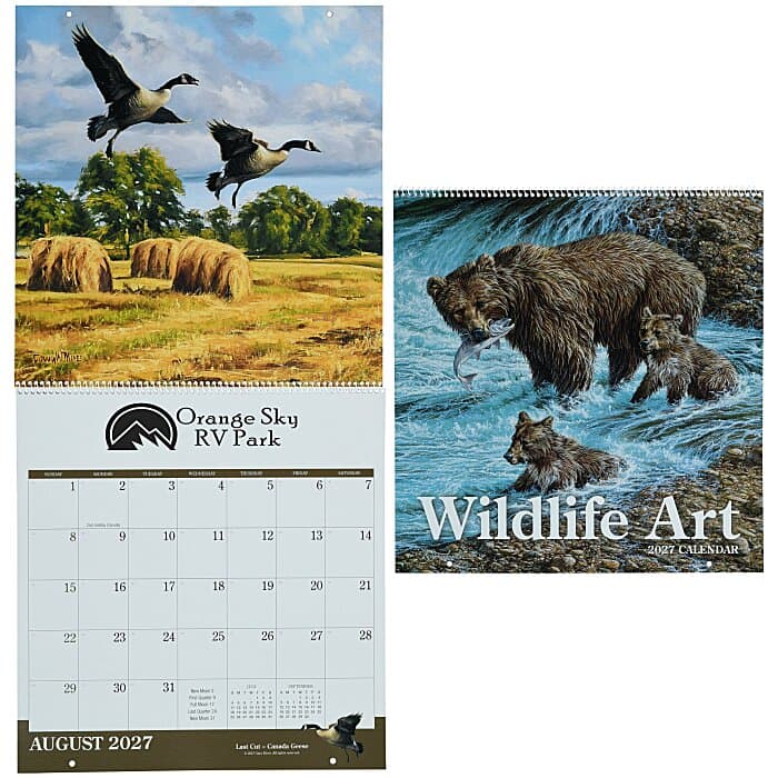 Wildlife Art Appointment Calendar