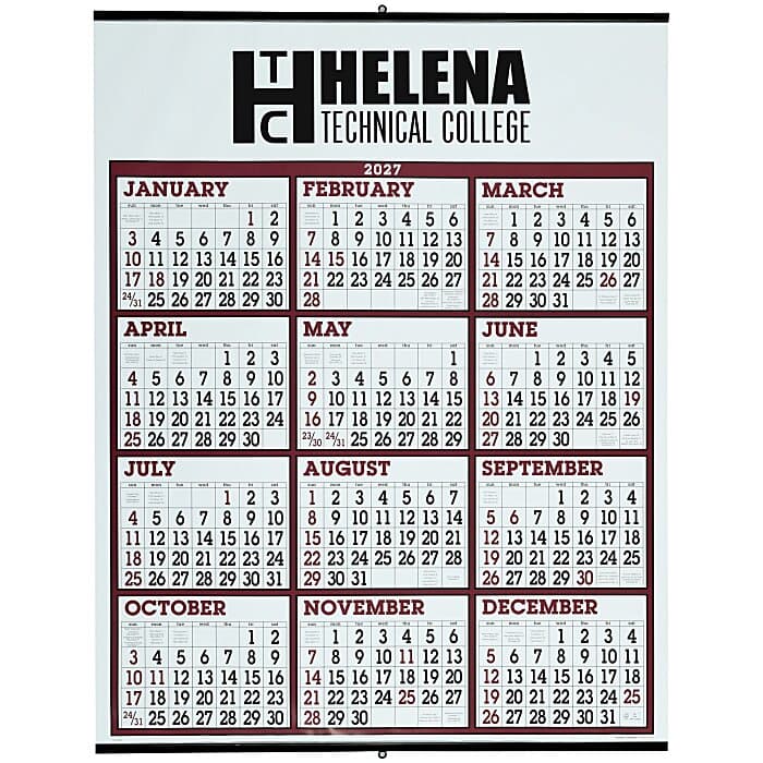 Big Number Span-A-Year Wall Calendar