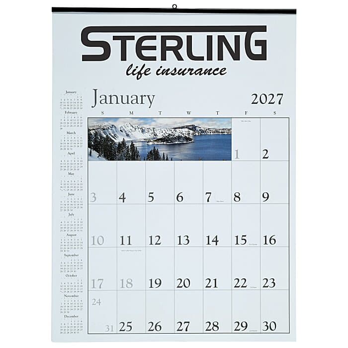 Decorator Memo Wall Calendar