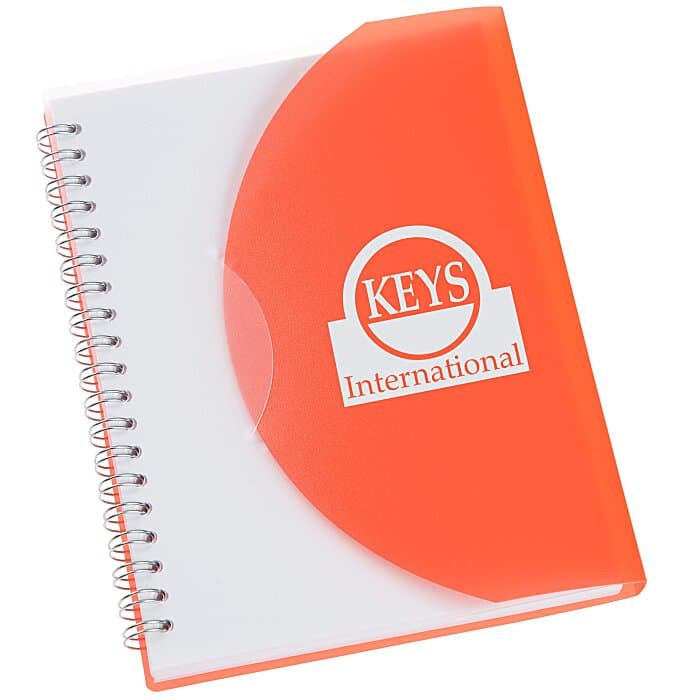 Spiral Curve Notebook - 7 inches x 5 inches
