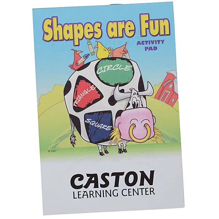Color & Learn Activity Pad - Shapes