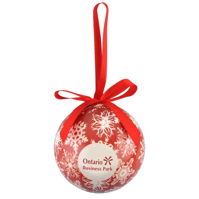 Snowflake Ball Ornament