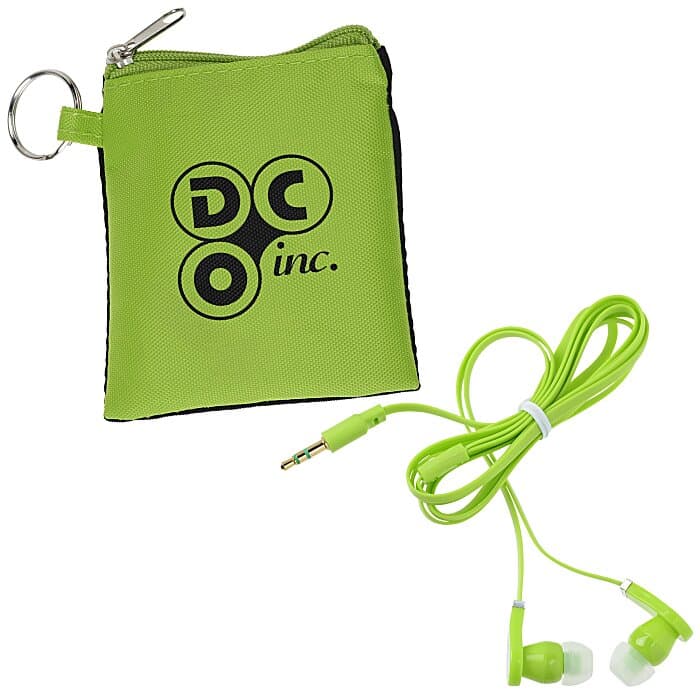 Noodle Earbuds with Pouch