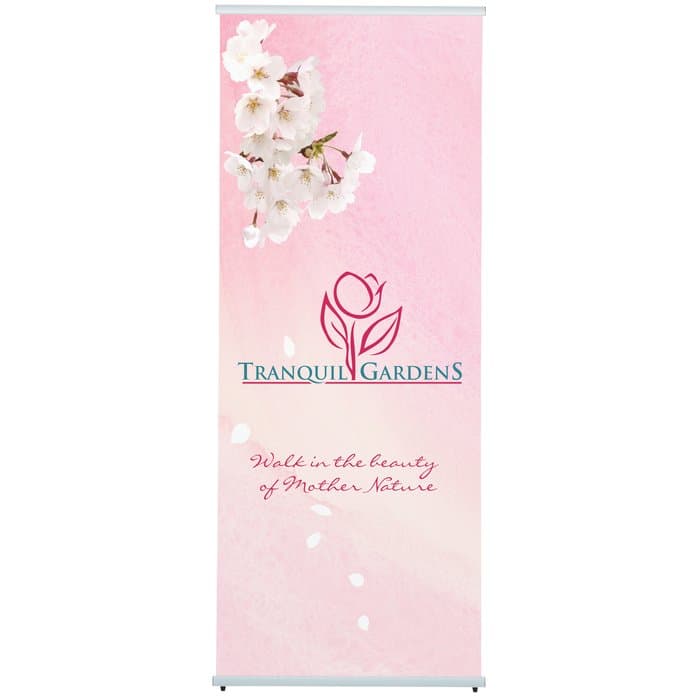 Lightning Adjustable Banner Stand