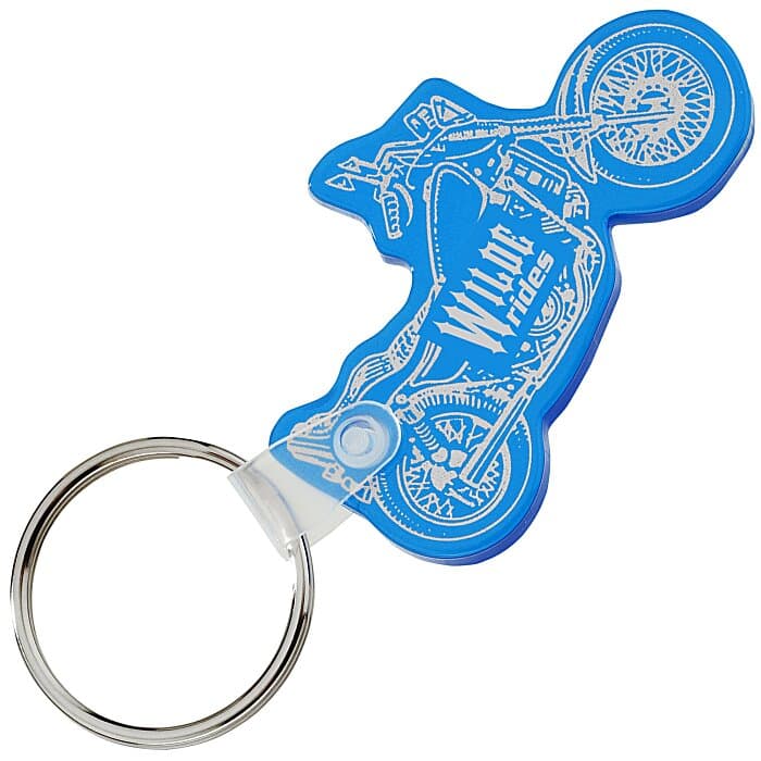 Motorcycle Soft Keychain - Translucent