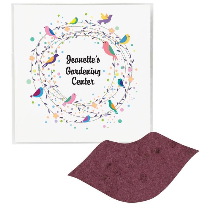Plant-A-Shape Flower Seed Packet - Lips