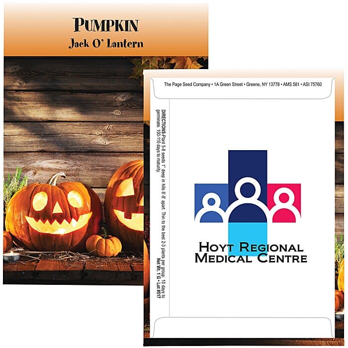 Standard Series Seed Packet - Pumpkin