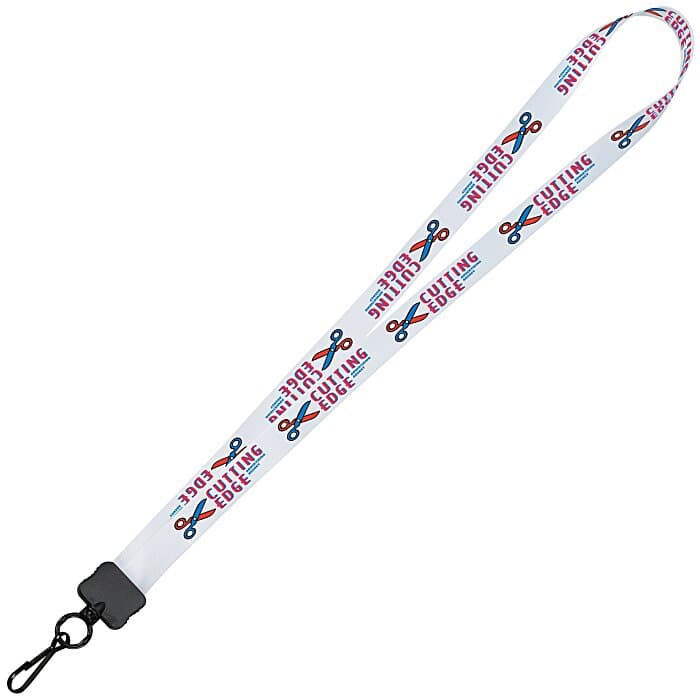 Dye-Sub Lanyard - 3/4 inches - 36 inches - Metal Swivel Snap Hook
