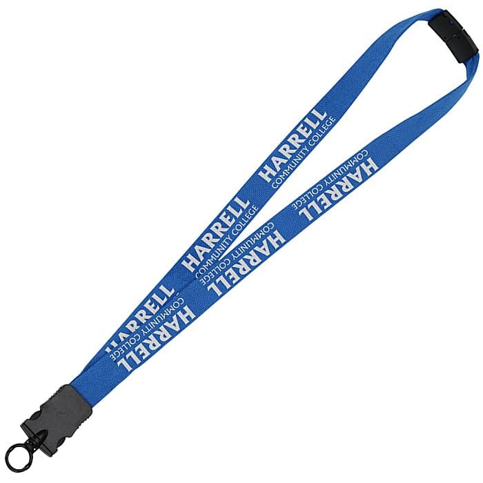 Lanyard with Neck Clasp - 7/8 inches - 32 inches - Snap Buckle Release