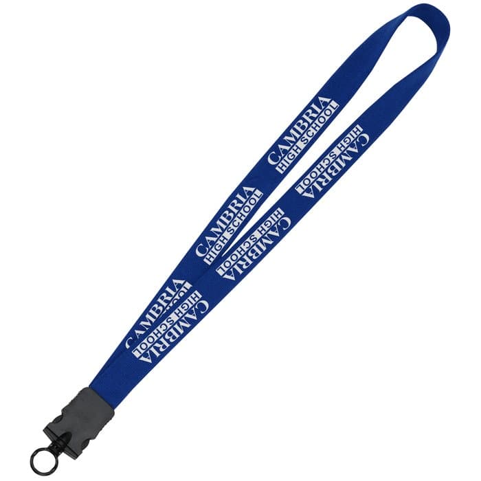 Lanyard - 7/8 inch - 34 inches - Snap Buckle Release