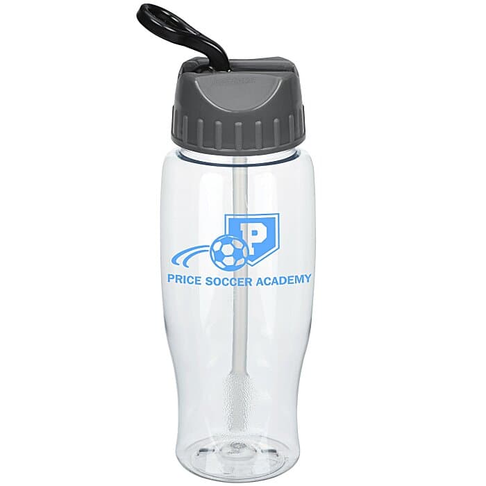 Clear Impact Comfort Grip Sport Bottle with Sport Lid - 27 oz.