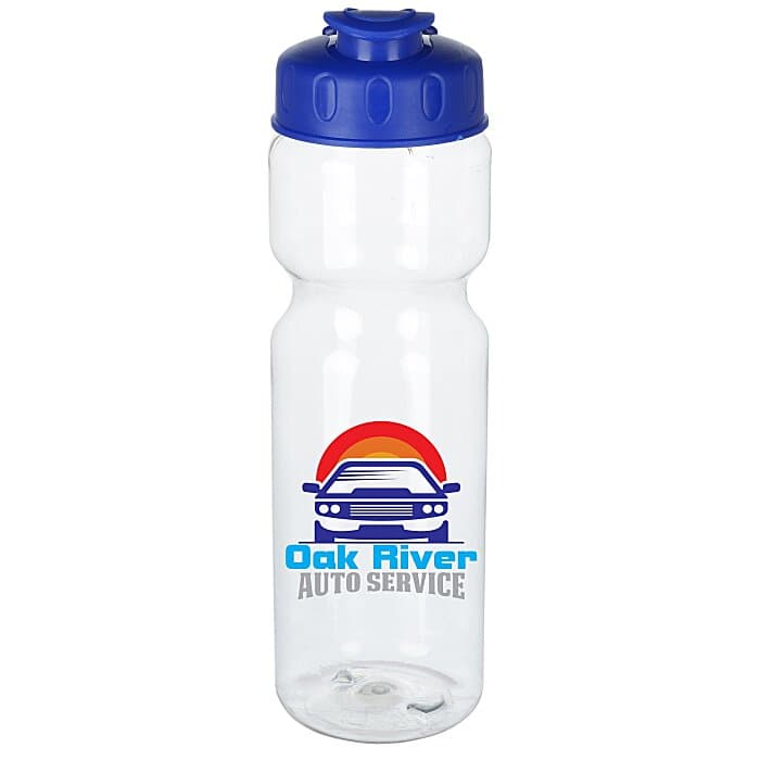Clear Impact Olympian Bottle with Flip Lid - 28 oz