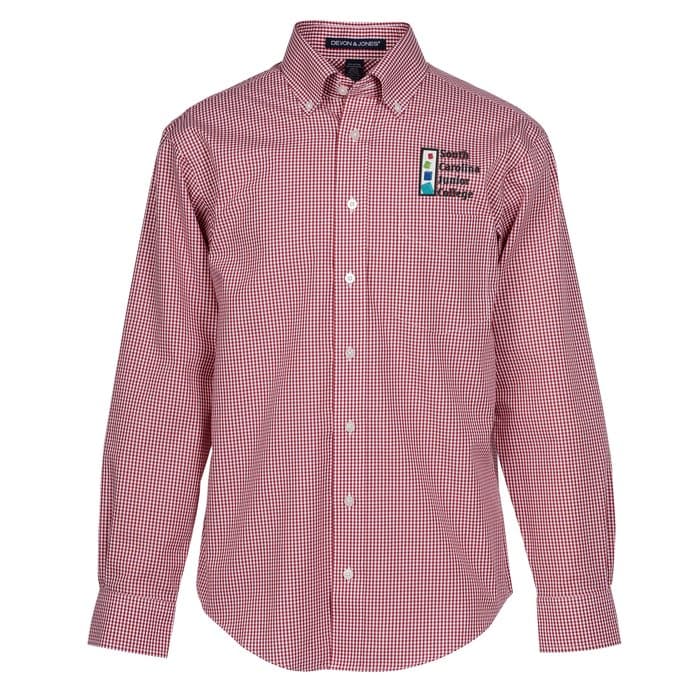 Crown Collection Gingham Check Shirt - Men's