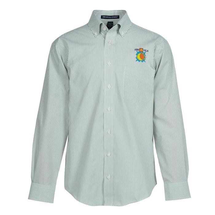 Crown Collection Banker Stripe Shirt - Men's