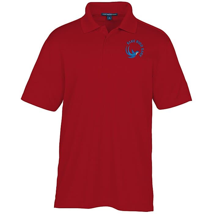 Refine Textured Performance Polo - Men's