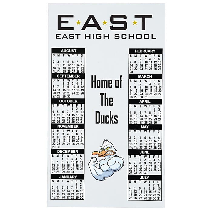 Calendar Magnet - Academic