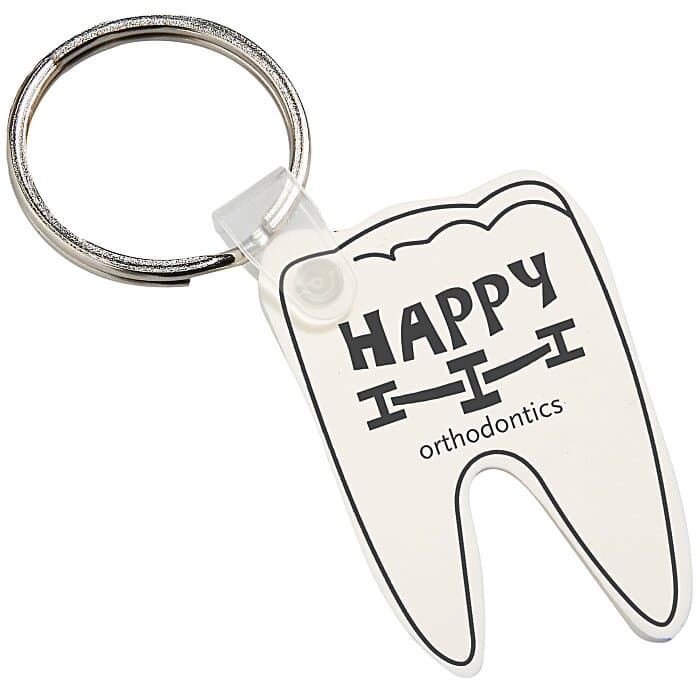 Tooth Soft Keychain - Opaque