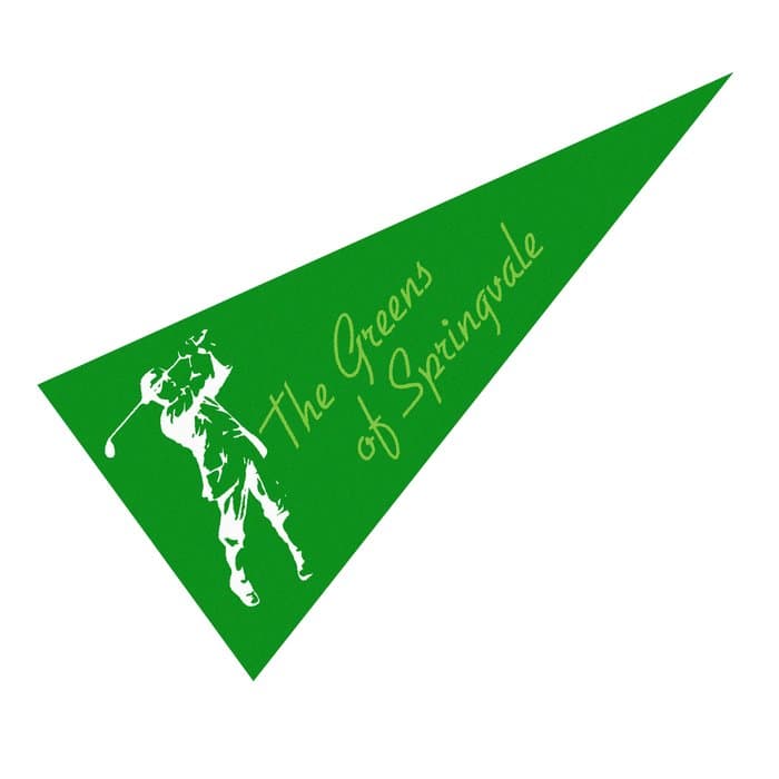 Felt Pennant Magnet - 2 1/2 inches x 4 1/2 inches