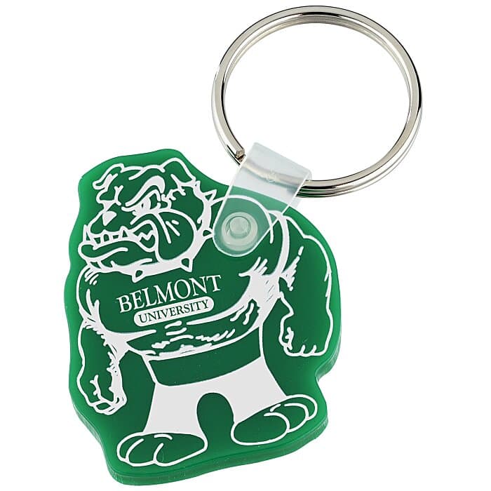 Bulldog Soft Keychain - Opaque
