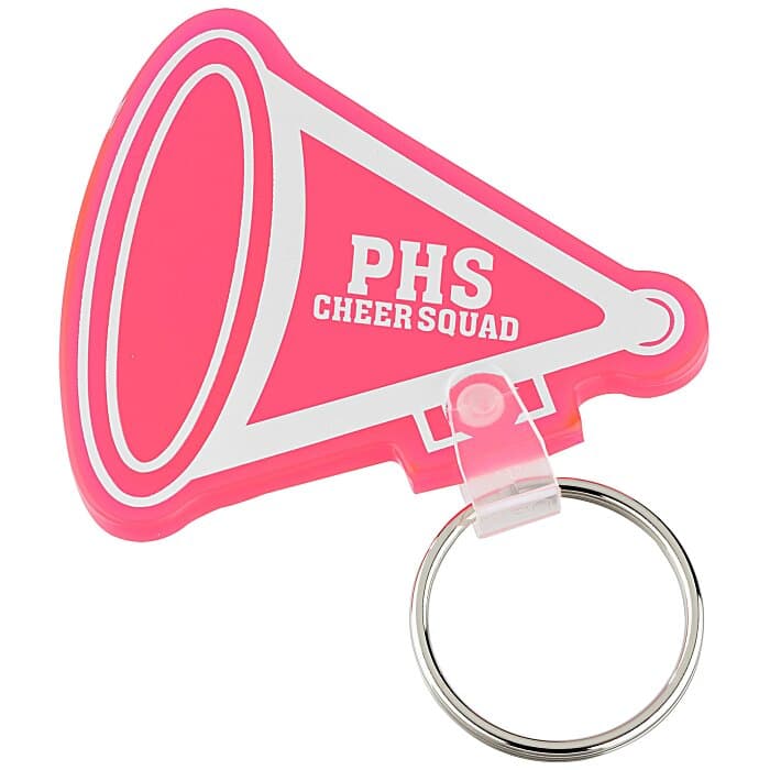 Megaphone Soft Keychain - Translucent