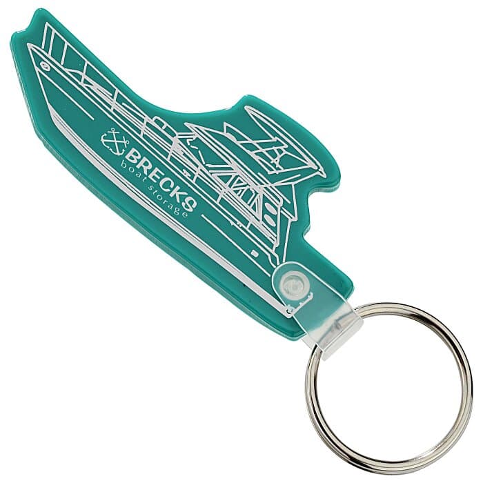 Boat Soft Keychain - Opaque