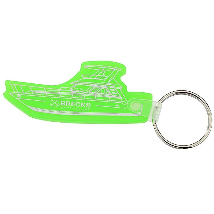 Boat Soft Keychain - Translucent