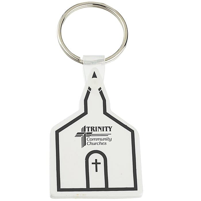 Church Soft Keychain - Opaque