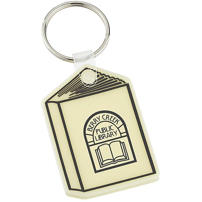 Book Soft Keychain - Opaque