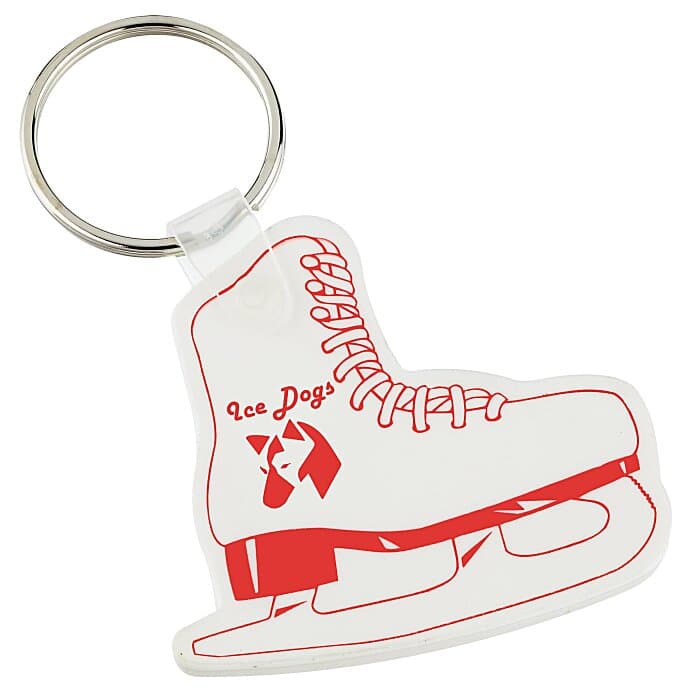 Figure Skate Soft Keychain - Opaque