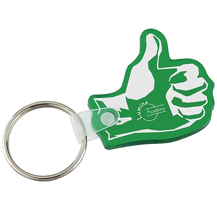 Thumbs Up Soft Keychain - Translucent