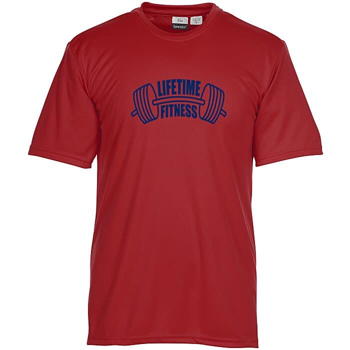 BLU-X-DRI Stain Release Performance T-Shirt - Men's
