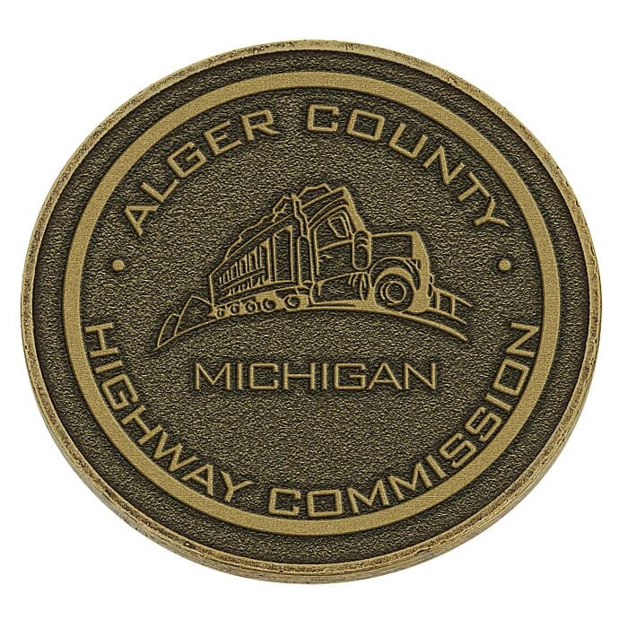 Commemorative Coin - 2 1/2 inches