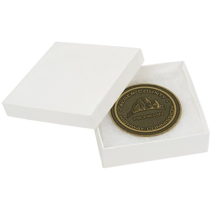 Commemorative Coin with Gift Box - 2 1/2 inches