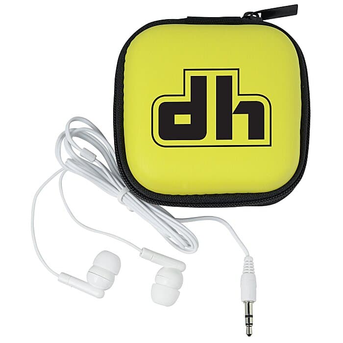 Color Top Case with Earbuds