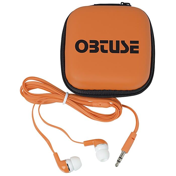 Color Top Case with Colorful Earbuds