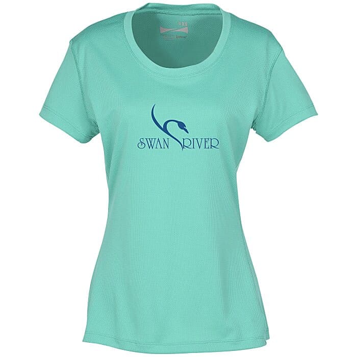 Popcorn Knit Performance Tee - Ladies' - Screen