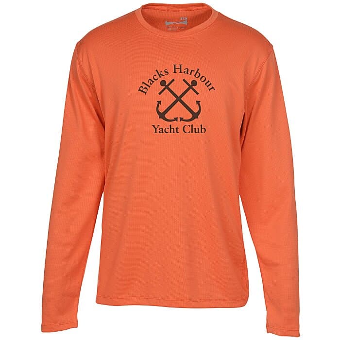 Popcorn Knit Performance Long Sleeve Tee - Men's - Screen