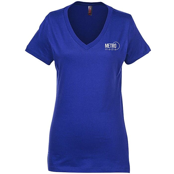 Perfect Weight V-Neck Tee - Ladies'