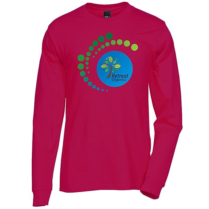 Hanes Beefy-T LS - Full Color - Colors