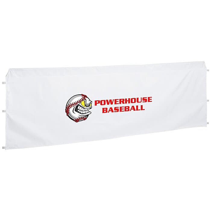 Deluxe 10-foot Event Tent - Half Wall