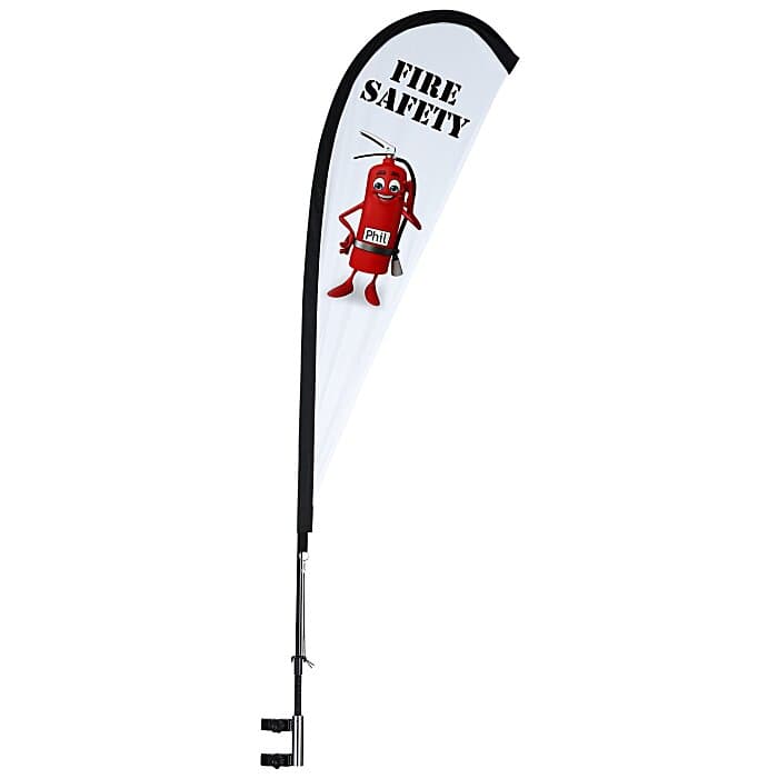 Premium 10' x 20' Event Tent - Sail Sign Banner - One Sided