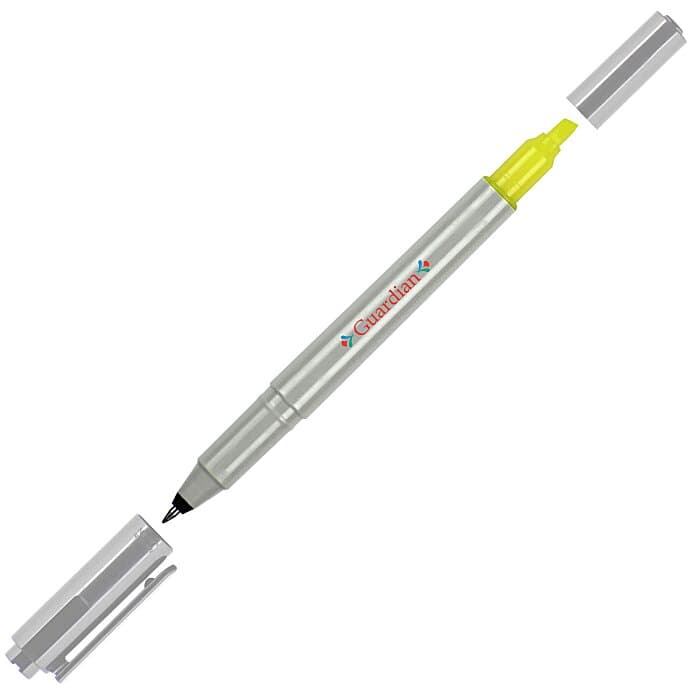 uni-ball Combi-Ballpoint/Highlighter - Full Color