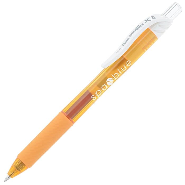 Pentel EnerGel-X Pen - Translucent - White