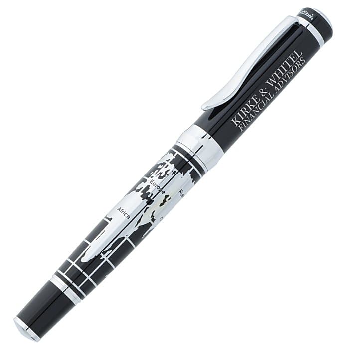 Bettoni Chrome World Rollerball Metal Pen