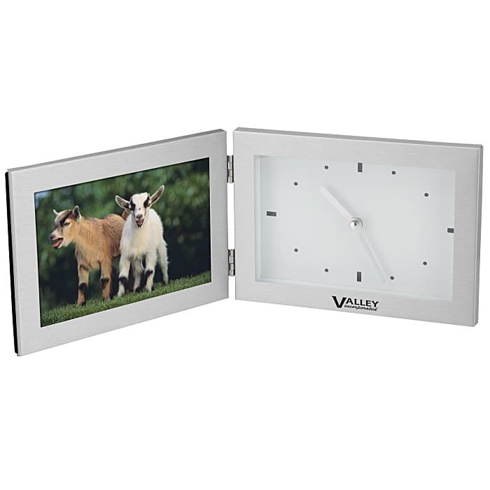 Lakeland Clock and Photo Frame - 4 inches x 6 inches