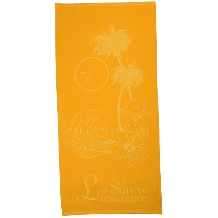 Tone on Tone Stock Art Towel - Ocean Breeze