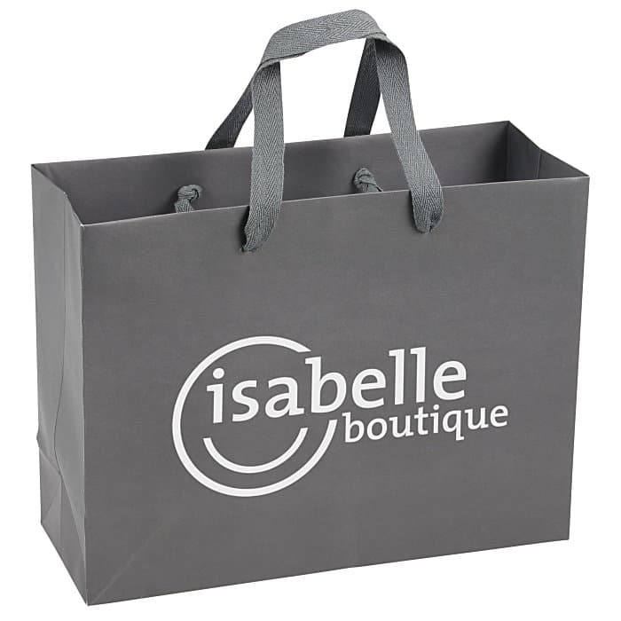 Kraft Eurotote with Woven Handle - 10 inches x 13 inches