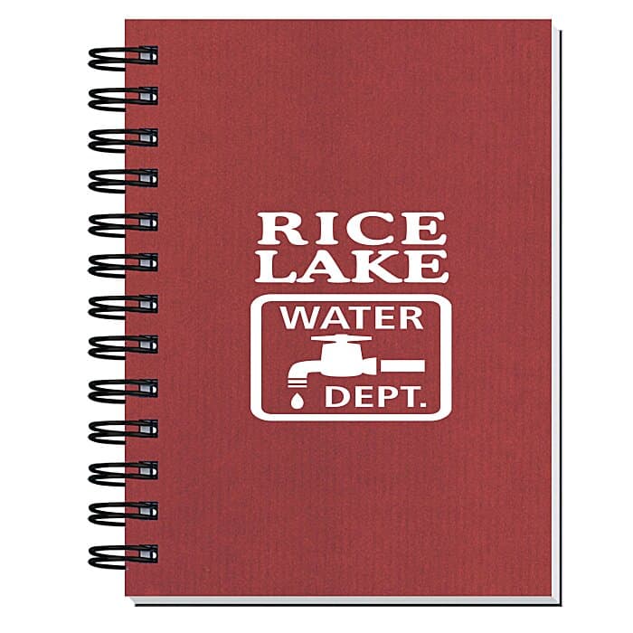 Corded Paperboard Journal - 7 inches x 5 inches - 100 sheet