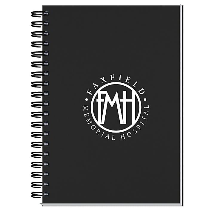 Recycled Spiral Journal - 10 inches x 7 inches