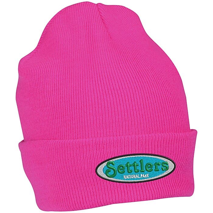 Fleece Lined Beanie with Cuff
